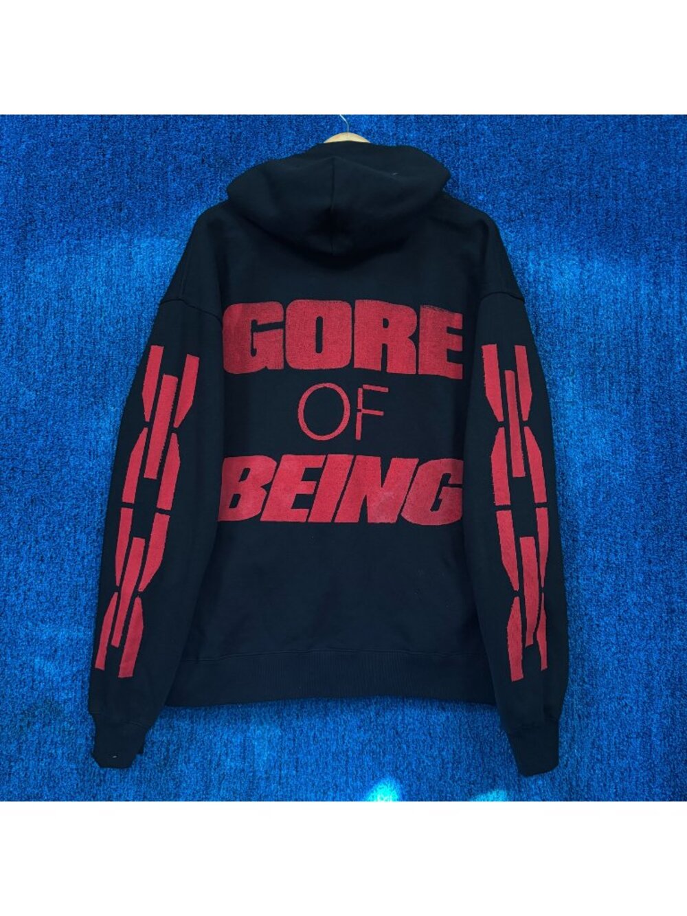 ERRA Gore of Being Silence Outlive Earth Oversized Hoodie L